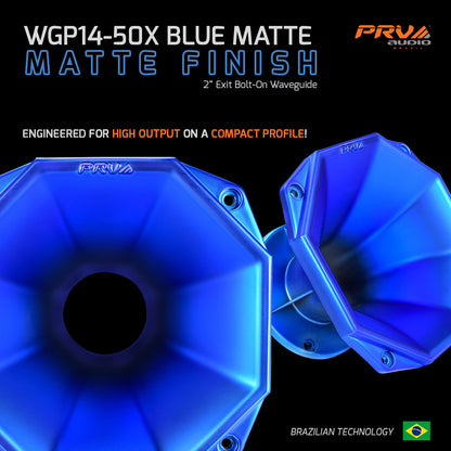 PRV WGP14-50X BLUE MATTE Waveguide