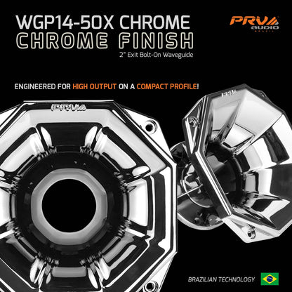 PRV WGP14-50X CHROME Waveguide