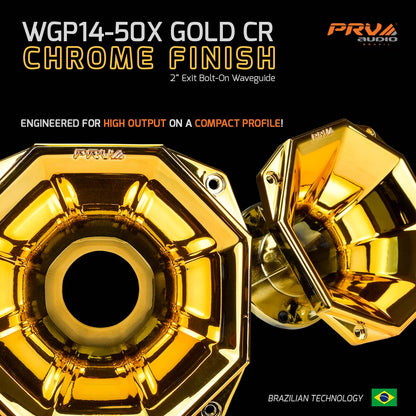 PRV WGP14-50X GOLD CR Waveguide