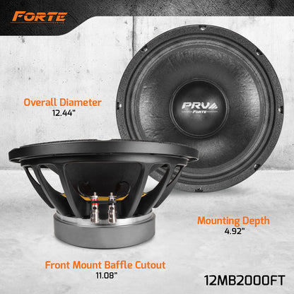 PRV 12MB2000FT Midbass