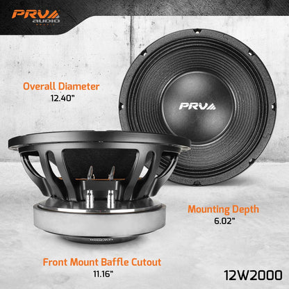 PRV 12W2000 Woofer