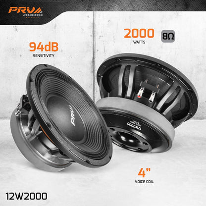 PRV 12W2000 Woofer