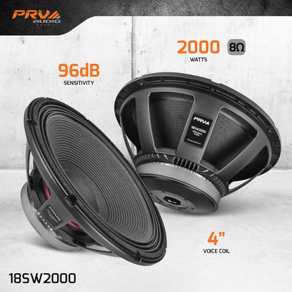 PRV 18SW2000 Subwoofer