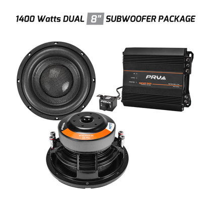 Dual 8″ Bass Bundle