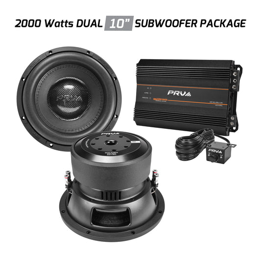 PRV Dual RS10 Bass Bundle