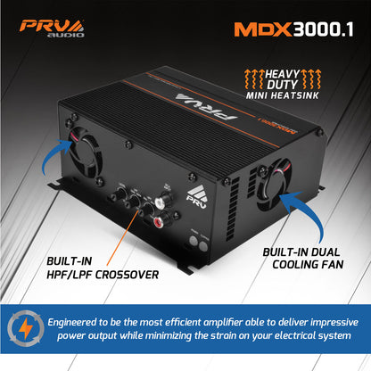 MDX3000.1 2 Ohm