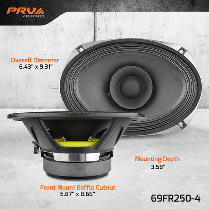 PRV 69FR250-4 Fullrange