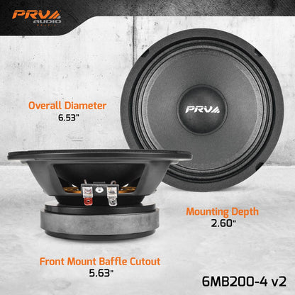 PRV 6MB200-4 v2 Midbass