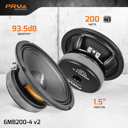 PRV 6MB200-4 v2 Midbass