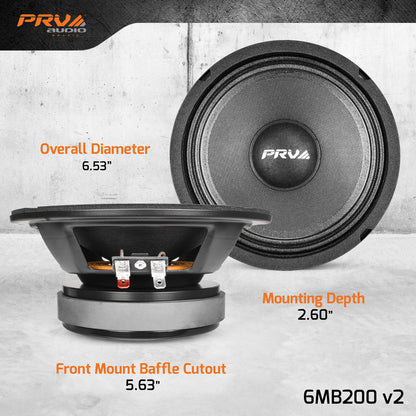 PRV 6MB200 v2 Midbass