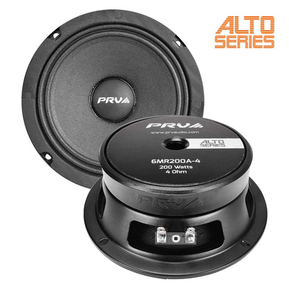 6.5” PRO Audio Speakers & Tweeters + Amplifier Bundle