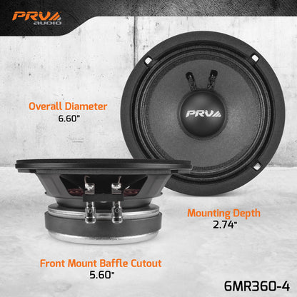 PRV 6MR360-4 Midrange