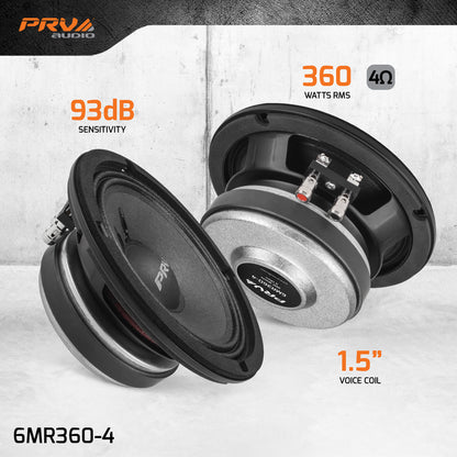 PRV 6MR360-4 Midrange
