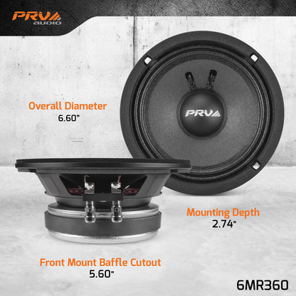 PRV 6MR360 Midrange