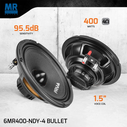 PRV 6MR400-NDY-4 BULLET Midrange