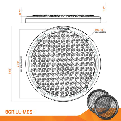 PRV 8GRILL-MESH Grill