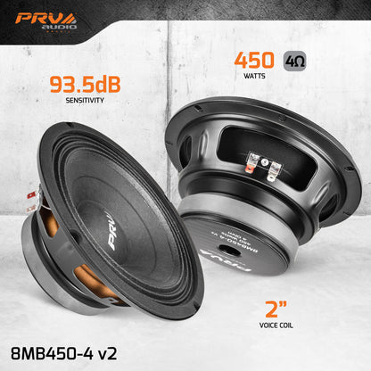 PRV 8MB450-4 v2 Midbass