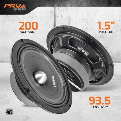 PRV 8MR400B-4 SLIM Midrange