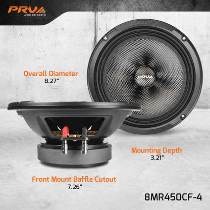 PRV 8MR450CF-4 Midrange