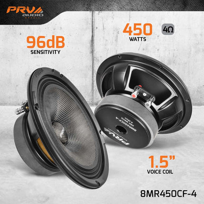 PRV 8MR450CF-4 Midrange