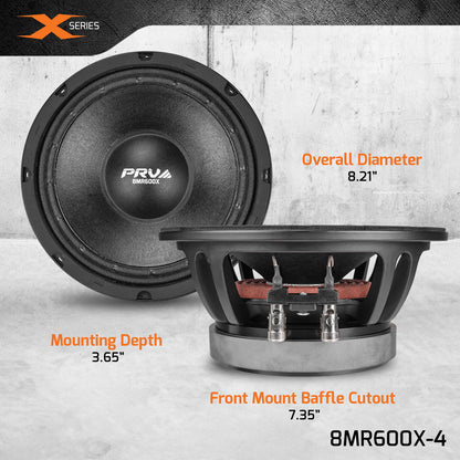 PRV 8MR600X-4 Midrange