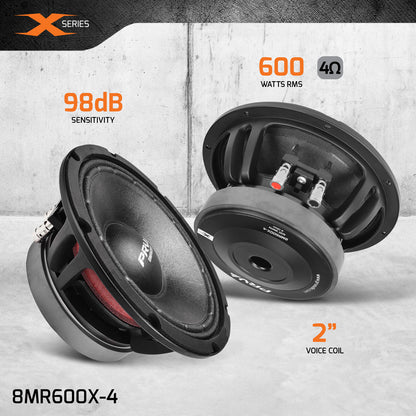 PRV 8MR600X-4 Midrange