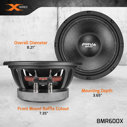 PRV 8MR600X Midrange
