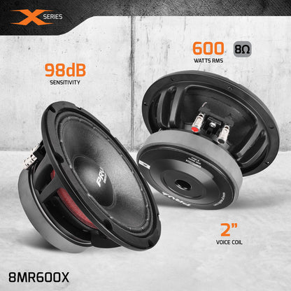 PRV 8MR600X Midrange