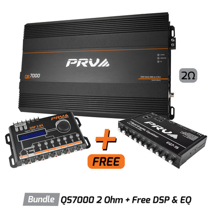 QS7000 2 Ohm + FREE DSP & EQ