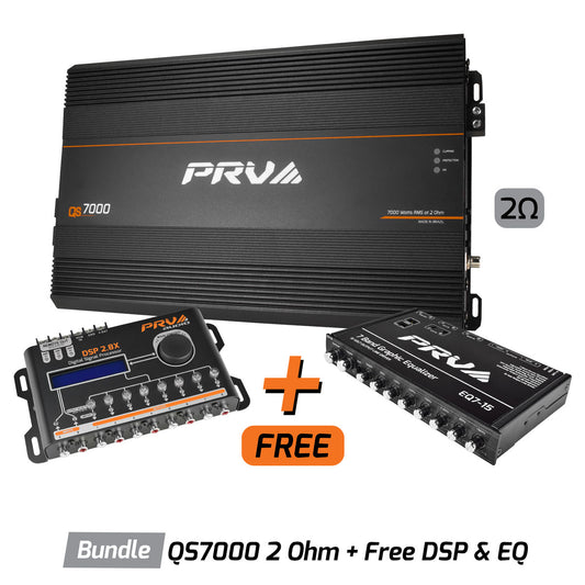 QS7000 2 Ohm + FREE DSP & EQ
