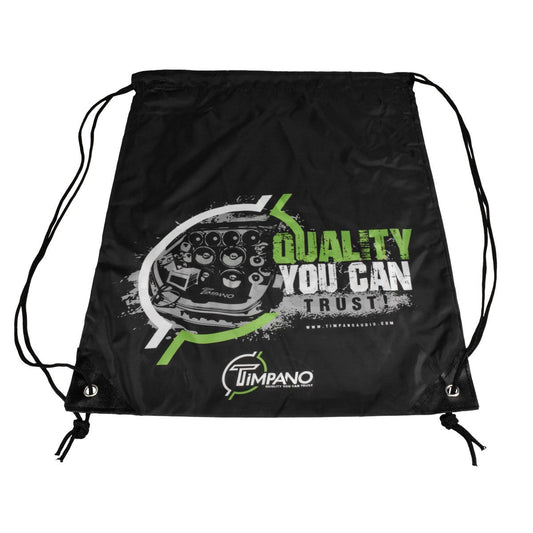 Timpano Drawstring Bag / Black