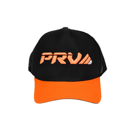 PRV Black and Orange Trucker's Hat