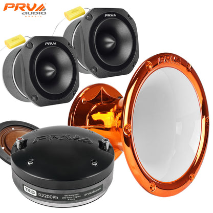 PRV Vocal Horn Driver + Tweeters Bundle