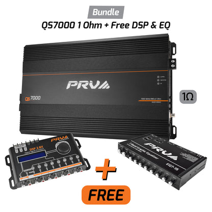 QS7000 1 Ohm + FREE DSP & EQ