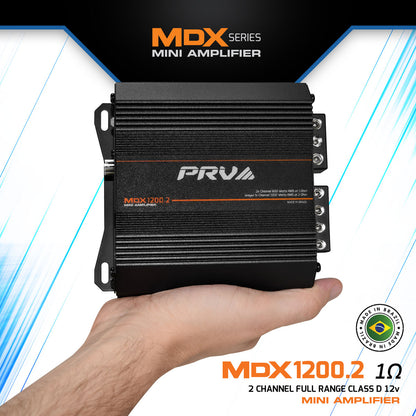 PRV MDX1200.2 1 Ohm Amplifier