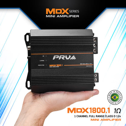 PRV MDX1800.1 1 Ohm Amplifier