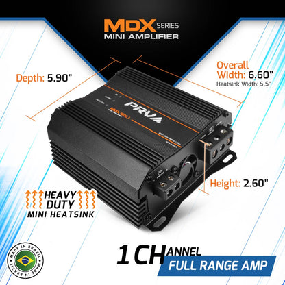 PRV MDX1800.1 1 Ohm Amplifier