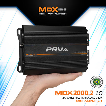 PRV MDX2000.2 1 Ohm Amplifier