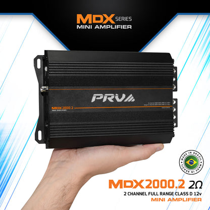 PRV MDX2000.2 2 Ohm Amplifier