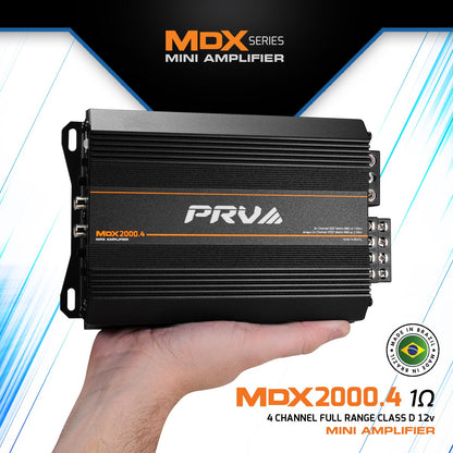 PRV MDX2000.4 1 Ohm Amplifier