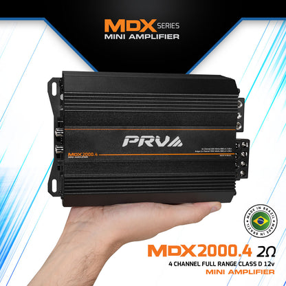 PRV MDX2000.4 2 Ohm Amplifier