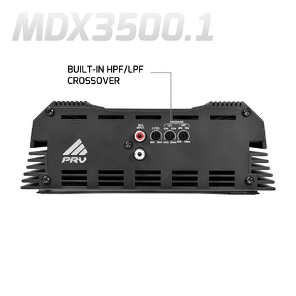 PRV MDX3500.1 0.5 Ohm Amplifier