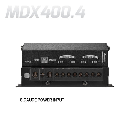 PRV MDX400.4 2 Ohm Amplifier