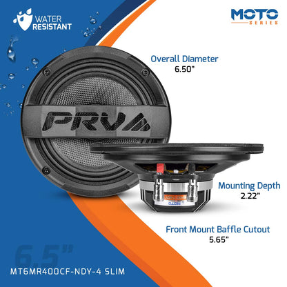 PRV MT6MR400CF-NDY-4 SLIM Midrange FREE GIFT