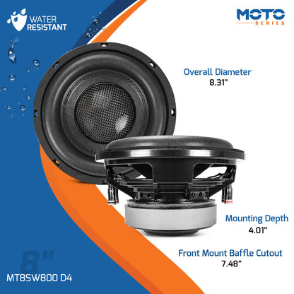 PRV MT8SW800 D4 Subwoofer