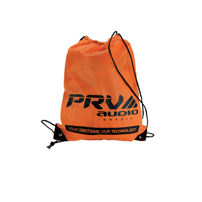 PRV Orange Drawstring Bag