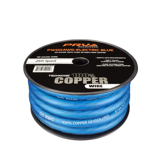 PRV PW00AWG-ELECTRIC BLUE 25ft Roll