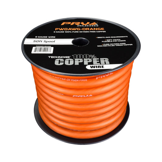 PRV PW0AWG-ORANGE 50ft Roll