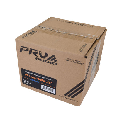 PRV PW4AWG-AMBER GOLD 50ft Roll