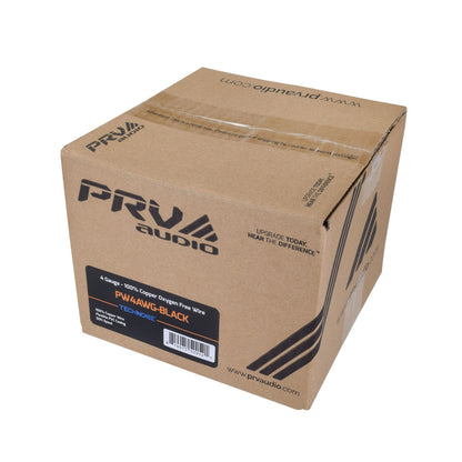 PRV PW4AWG-BLACK 50ft Roll